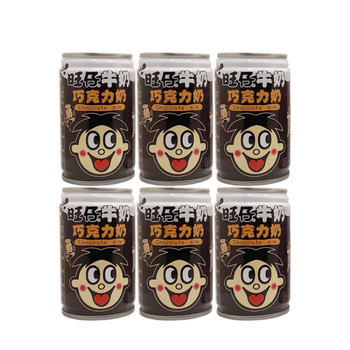 旺旺巧克力旺仔牛奶巧克力味145ml12罐装礼盒装旺仔牛奶原味145ml