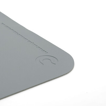 镭拓（Rantopad）S5 鼠标垫超大号 皮质皮革防水桌垫笔记本电脑办公鼠标垫 PU防滑键盘垫 灰色