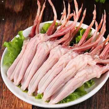 新鲜大号鸭舌头生鲜生鸭舌冷冻食材批发冰冻鸭货生鲜商用2斤 新鲜鸭舌