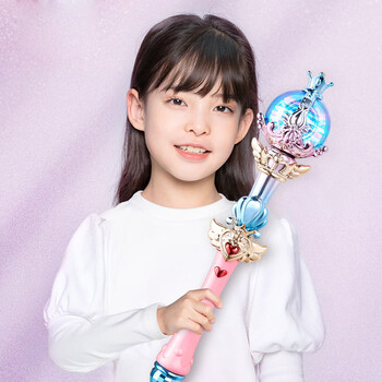 雅迪 儿童魔法棒发光音乐玩具女孩仙女棒灯巴拉芭拉小魔仙公主闪光