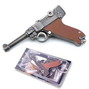 05德国鲁格p08手抢模型全金属男儿童仿真玩具枪礼物不可发射 鲁格p08