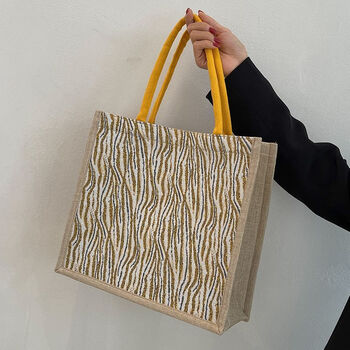 hgirxv包包大容量帆布袋新款高颜值上班通勤包大学生上课单肩托特包