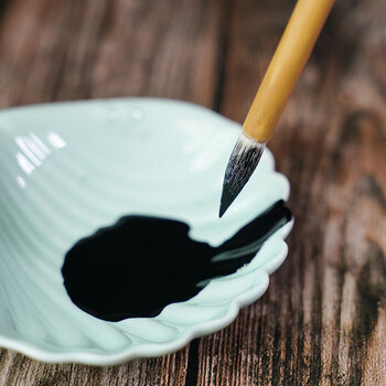 【全网低价，真便宜直播间】一得阁毛笔羊兼毫书法国画大中小楷初学者行草楷隶篆书笔文房四宝一品玉书大