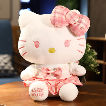 绿野客hello kitty玩偶会呼吸hello kitty公仔凯蒂猫咪哈喽kt布娃娃