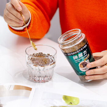 益昌老街（AIK CHEONG OLD TOWN）唤醒力系列 经典意式 冻干纯黑咖啡  90g*2瓶