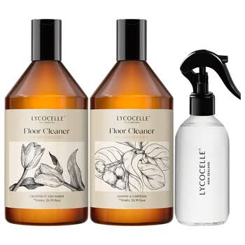 绽家家用清洁地板清洁剂去渍留香750ml*2（葡萄柚+栀子花）抑菌地板水