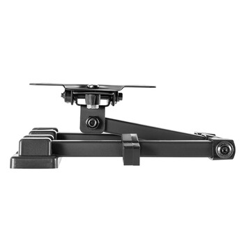 Brateck北弧 显示器支架 壁挂机械臂 电脑支架墙壁挂夹式底座 屏幕升降增高架3节臂 宿舍悬空超薄托架E112