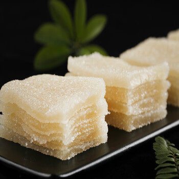 俏滋郎重庆特产老式白糖糯米软糕片500g儿时童年满满回忆老人休闲食品