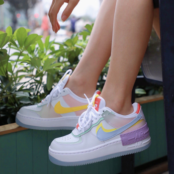 耐克(nike)女子空军一号板鞋 air force 1 low低帮马卡龙休闲轻便增高