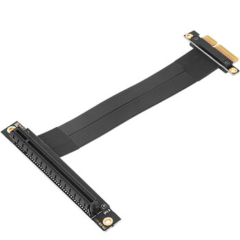 魔羯（MOGE）PCI-E x4延长线抗干扰加强版  pcie3.0延长扩展x4转x16 转接线 PCIE延长线 MC22391