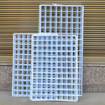 网格铁丝网格照片墙相片墙置物架格子饰品挂钩网片展会网格白9565拍2