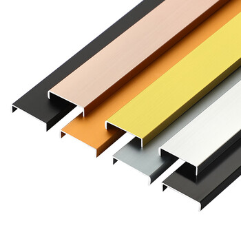 山头林村探影 封边条免漆板衣柜门金属封边条木板铝合金家具包边收口