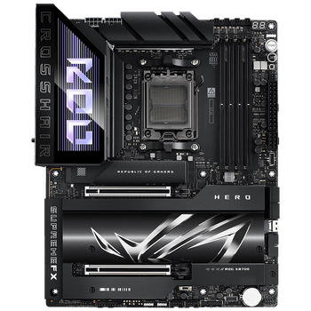 ROG CROSSHAIR X870E HERO主板 支持 CPU 9900X3D/9950X3D/9800X3D (AMD X870E/socket AM5)