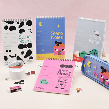 国誉（KOKUYO）塔卡沙Campus线圈笔记本本子初中生高中学生专用高端速记记事本文具用品 6×9寸(A5) 60页 1本