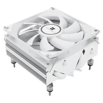 利民（thermalright）AXP90-X53 WHITE 白色下压风冷散热器 53mmAGHP热管全回流焊工艺 双平台全金属背板扣具