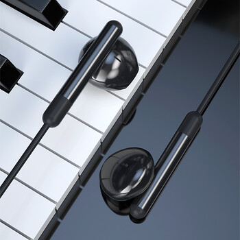 纽曼（Newmine） XL10线控音乐手机耳机半入耳式有线耳机耳麦3.5mm接口 电脑笔记本手机适配 白色