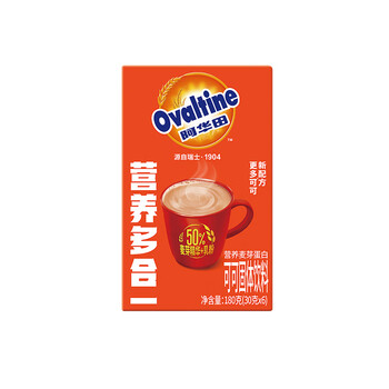 阿华田(Ovaltine)可可粉随身装180g(30g*6包)早餐牛奶冲饮即食蛋白型固体饮料 阿华田(Ovaltine)可可粉随身装180g(30g*6包)早餐牛奶冲饮即食蛋白型固体饮料