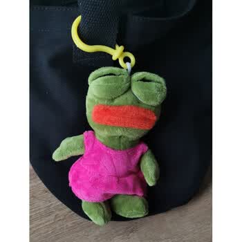 孤寡青蛙玩偶挂件孤寡悲伤青蛙玩偶抖音同款网红丑萌毛绒公仔装饰钥匙