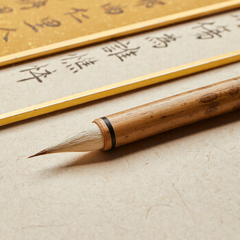 六品堂小楷毛笔鸡距笔狼毫古法抄经蝇头小楷文房四宝初学书法入门练毛笔字帖仿唐晋专业胖头蒜头笔