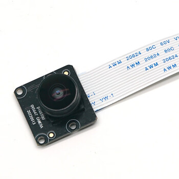 丢石头 树莓派摄像头 500W像素 适用树莓派4B/3B+/3B/2代 OV5647 基础版摄像模块 视场角220° 可调焦