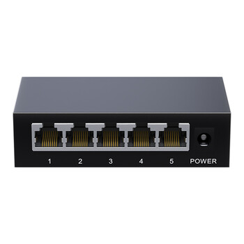 keepLINK KP-9000-5T 5口百兆交换机4口企业级家用宿舍安防监控网络分线器分流器交换器/台