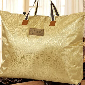 富-安娜手提袋富安娜蚕丝被收纳袋婚庆棉被被包装皮革手提包装被子