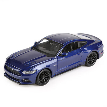 124福特野马gt改装版跑车街头赛车仿真合金汽车模型玩具车模玩具野马