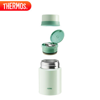 膳魔师（THERMOS）焖烧杯316高真空不锈钢520ml焖烧罐保温饭盒保温桶TCLD-520S GN