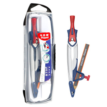 马培德(Maped)智能锁定绘图圆规 初高中考试锁距圆规 小学生制图绘图学习工具 196510CH夹笔款【8件套/盒】 马培德(Maped)智能锁定绘图圆规 初高中考试锁距圆规 小学生制图绘图学习工具 196510CH夹笔款【8件套/盒】