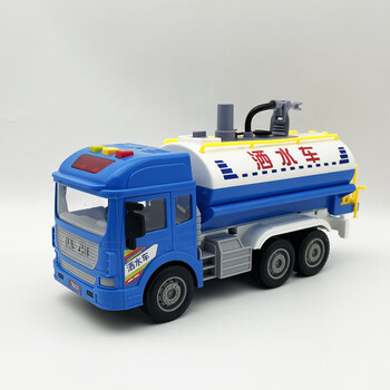 爱帛哆(aiboduo)扫路车儿童玩具可喷水城市道路清扫车垃圾环卫车惯性