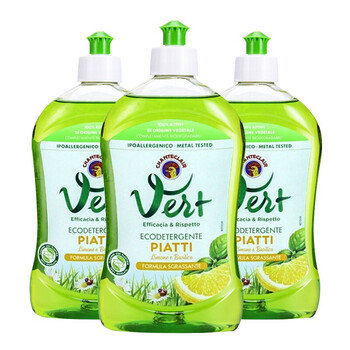 大公鸡管家 浓缩柠檬洗洁精浓缩去油污无残留 植物配方500ml*3瓶 大公鸡管家 浓缩柠檬洗洁精浓缩去油污无残留 植物配方500ml*3瓶