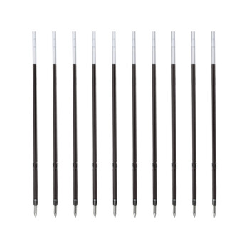 uni三菱 圆珠笔芯SA-7CN 按动式圆珠笔替芯（适用于SN-101圆珠笔） 0.7mm黑色 10支/盒