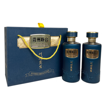 《酒厂自营》波波匠酒 峥台·峥嵘岁月53度500ml*2礼盒装 贵州茅台镇