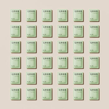 陈一凡 龙井茶 绿茶茶叶新茶龙井春茶送长辈小茶饼茶叶礼盒装180g