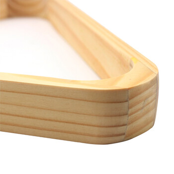 捍升 台球三角架 美式台球桌配件三脚架摆球框(特厚大号) 实木款 捍升 台球三角架 美式台球桌配件三脚架摆球框(特厚大号) 实木款