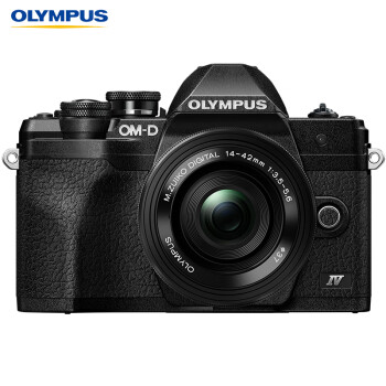 奥林巴斯(OLYMPUS)E-M10 MarkIV EM10四代 微单相机 数码相机 微单套机(14-42mm F3.5-5.6)2030万像素 黑
