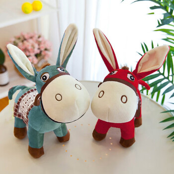 迪士尼(disney)小毛驴公仔可爱毛绒玩具赶集驴定制创意生日礼物儿童卡