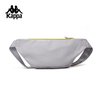 卡帕（Kappa）背靠背单肩包 2024新款复古拼色腰包斜挎背包K0EY8BX24