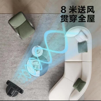 美的（Midea）【超级单品】七叶轻音立式电风扇家用柔风落地扇台式桌面小型风扇大风量节能摇头宿舍电扇 SAF30AB