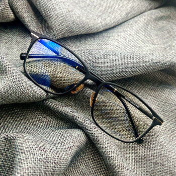 复古时尚负离子防蓝光眼镜手机眼镜男女时尚防蓝光老花镜配盒磨砂黑