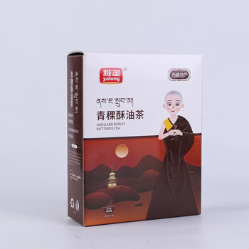 雅垄 西藏特产 青稞酥油茶咸味 360克礼盒24袋速溶奶茶藏茶早餐下午茶
