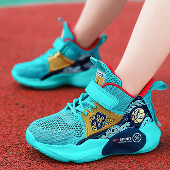 耐克nike儿童篮球鞋2023四季新款男孩透气网面球鞋轻便软底男童女童