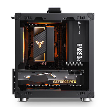 乔思伯（JONSBO）C6 ITX 黑色 迷你机箱（四面MESH板/3风扇位/前置Type-c/ATX电源/≤170mm散热器/255mm显卡）