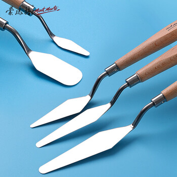 蒙玛特(Mont Marte)油画刮刀5支装 美术水粉丙烯绘画调色刀画画颜料肌理刀 圆头尖头铲刀工具套装MAPK0002 速写 马克笔绘画 蒙玛特(Mont Marte)油画刮刀5支装 美术水粉丙烯绘画调色刀画画颜料肌理刀 圆头尖头铲刀工具套装MAPK0002 速写 马克笔绘画