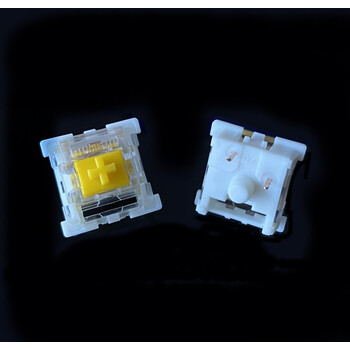 按键轴机械键盘插拔开关高特轴白轴灰轴吃鸡换轴静音黄轴官方标配36颗