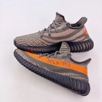 linikerb现货秒发椰子鞋男350v2满天星真爆中大童鞋纯原nike灰橘36