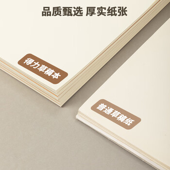 得力(deli)6本16K/40页空白草稿本演算本考研学生复习加厚草稿纸7709高中生学习神器 得力(deli)6本16K/40页空白草稿本演算本考研学生复习加厚草稿纸7709高中生学习神器