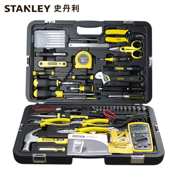 史丹利STANLEY 61件专业电讯工具组套 电子电工维修工具箱组合多功能维修可定制 89-885-23C