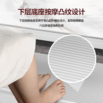 长虹电暖桌长方形升降烤火茶几取暖桌家用冬季多功能墨石白1.5米 【加厚岩板+声控+APP-无炉】A02