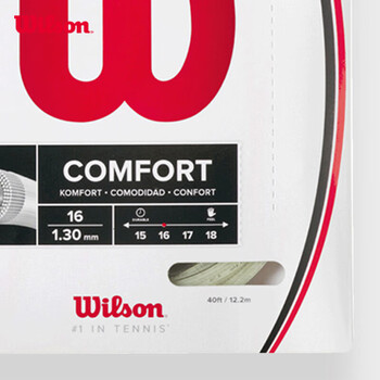 Wilson威尔胜高弹尼龙纤维网球拍线网球线软线SENSATION WRZ941000 Wilson威尔胜高弹尼龙纤维网球拍线网球线软线SENSATION WRZ941000